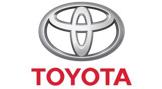 Toyotas nu tidligere logo. Selve logoet fortsætter på bilerne.
