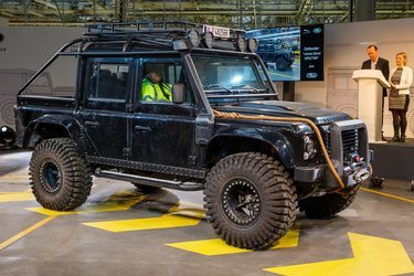 Land Rover i specieludgave til James Bond-filmen Spectre 2015. 