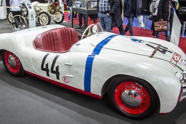Skoda på Le Mans? Jo såmænd. Det tjekkoslovakiske mærke deltog i 1950 med denne Tudor 1100 Sport, som desværre måtte udgå efter 120 omgange.