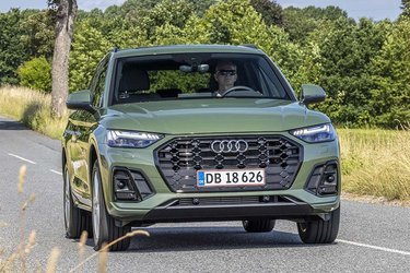 Audi Q5 fås nu kun som plugin-hybrid, hvis den skal køre på benzin. Det er nu også en fin konstruktion, viser denne test af bilen.