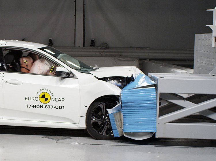 Sikkerheden er i top hos otte af ni biler i årets sidste Euro NCAP-test
