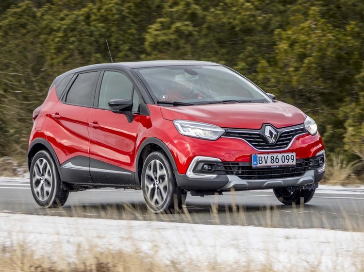 Renault Captur set forfra