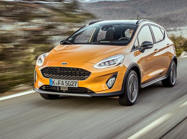Ford Fiesta Active forfra
