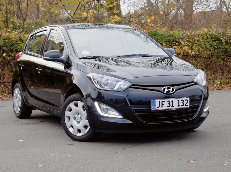 Hyundai i20 forfra