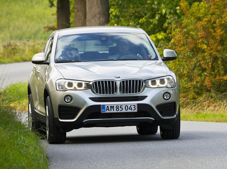 BMW X4 forfra