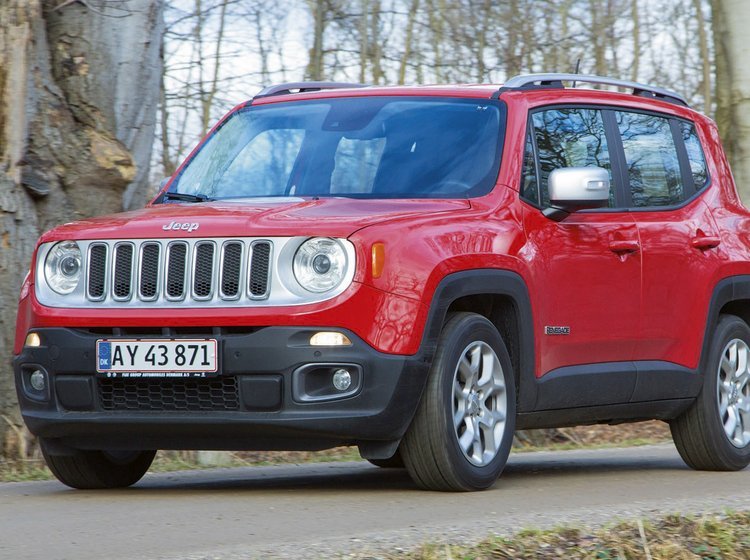 Jepp Renegade forfra