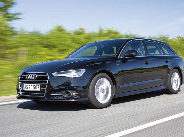 Audi A6 Avant forfra