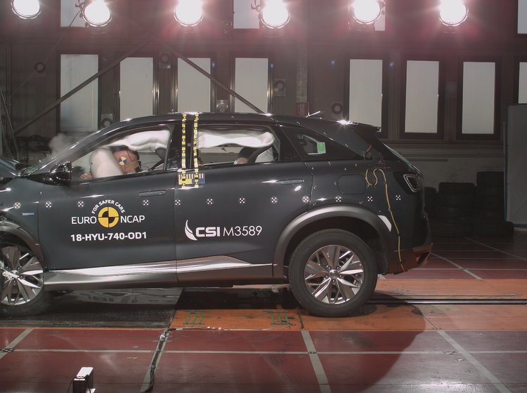 Hyundai Nexo er første brintbil testet af Euro NCAP