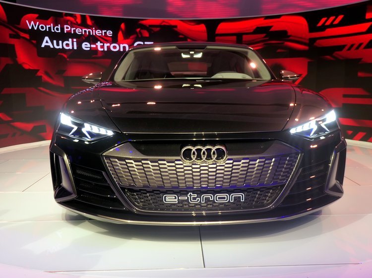 Audi E-Tron GT Concept.