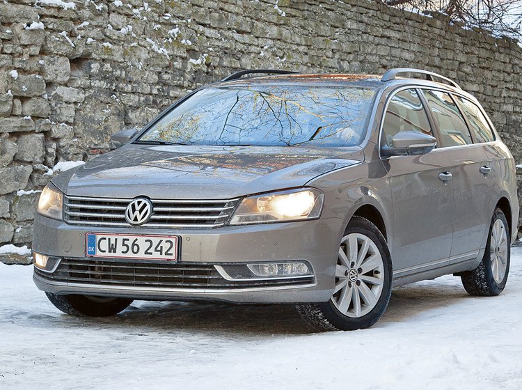 VW Passat forfra