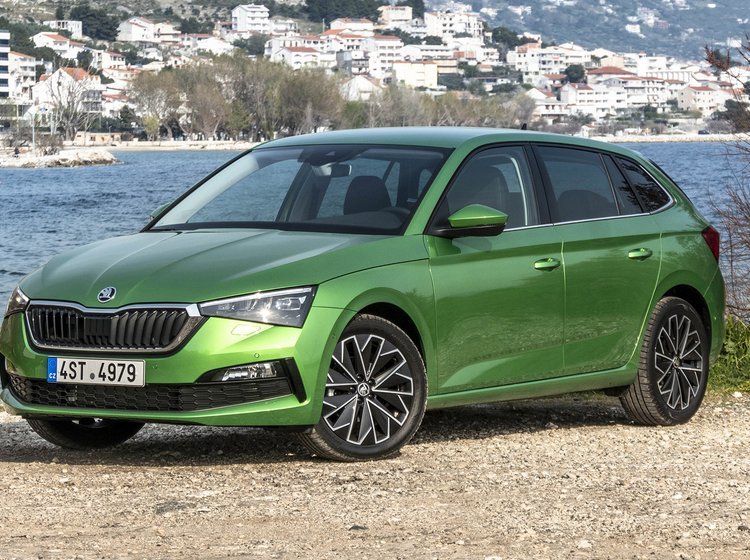 Skoda Scala set forfra