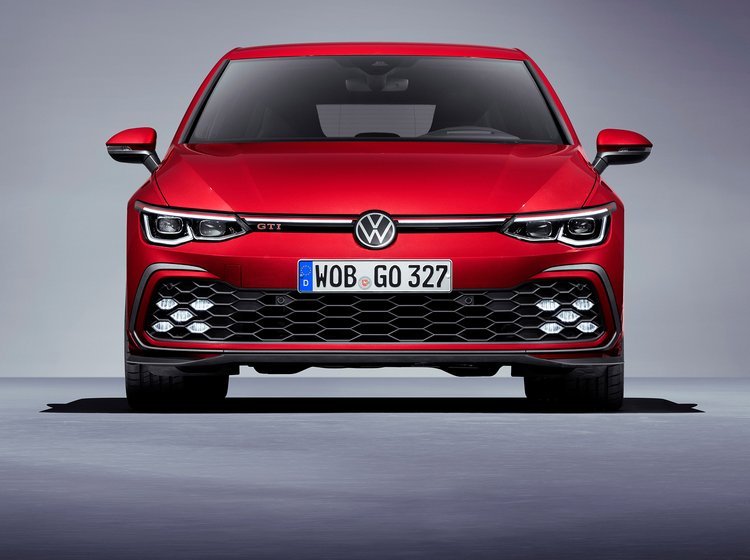 VW Golf GTI i den nye 2020-generation.