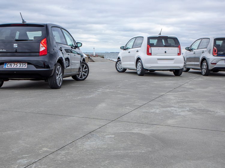 Seat Mii Electric, Skoda Citigo iV og VW e-Up kom i februar, men er nu totalt udsolgt.