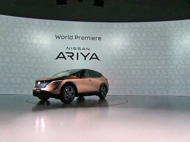 Nissan Ariya havde verdenspremiere i Yokohama 15. juli.