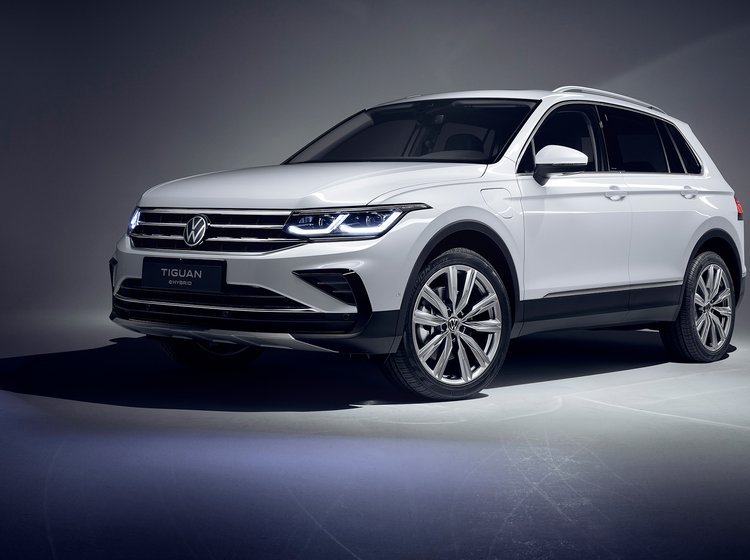 Den fornyede udgave af VW Tiguan - den kommer til Danmark til oktober. 