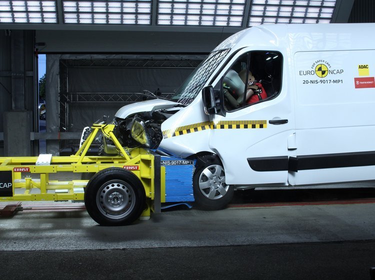 Euro NCAP-test afslører dårlig sikkerhed i mange varebiler