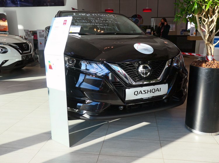 Nissan Qashqai indtog førstepladsen i en tynd januar.