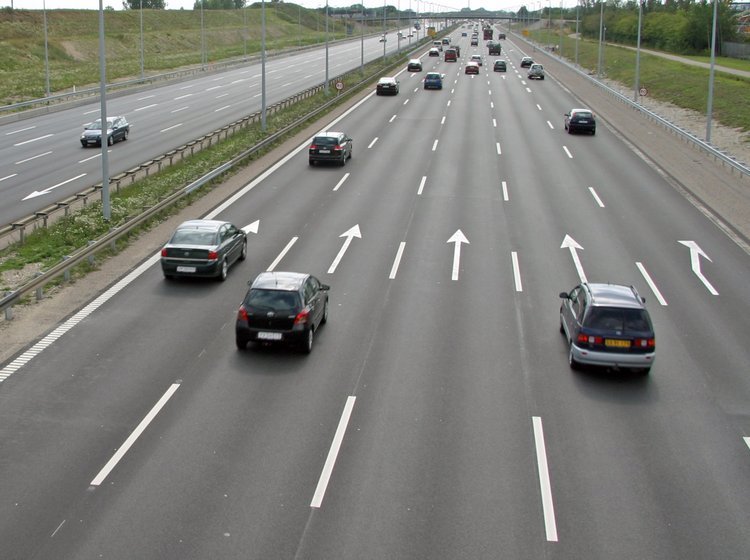 Fire nye motorveje på Sjælland og tre i Jylland er med i 2035-planen.