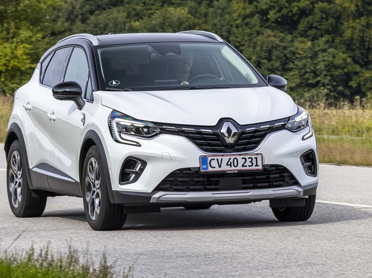 Renault Captur plugin-hybrid set forfra