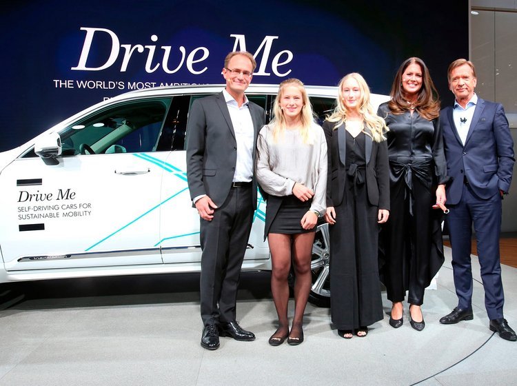 Volvo Cars adm. dir. med den første 'selvkørende familie'.