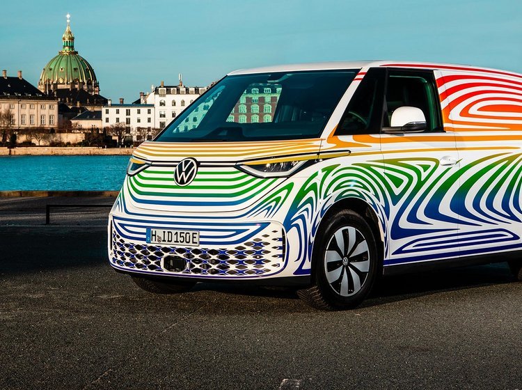 VW ID. Buzz på besøg i København.