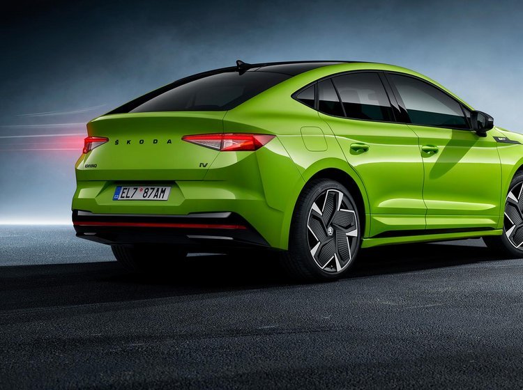 Skoda Enyaq Coupé har et helt anderledes bagparti end den almindelige Enyaq.