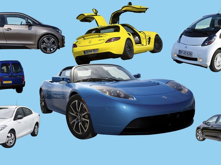 Her er syv bud på biler, som kan komme med i elbilernes "Hall of Fame"