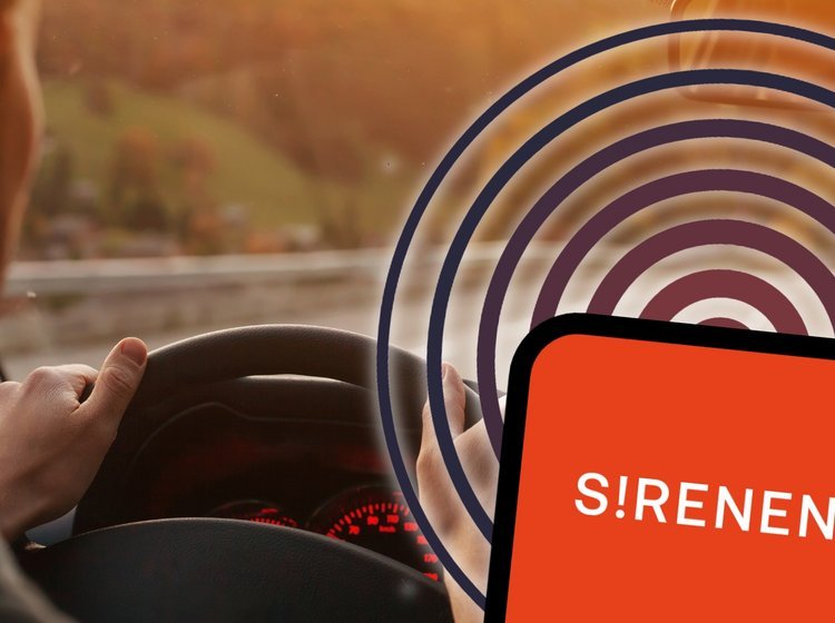 Ny sirene på mobil hos bilist