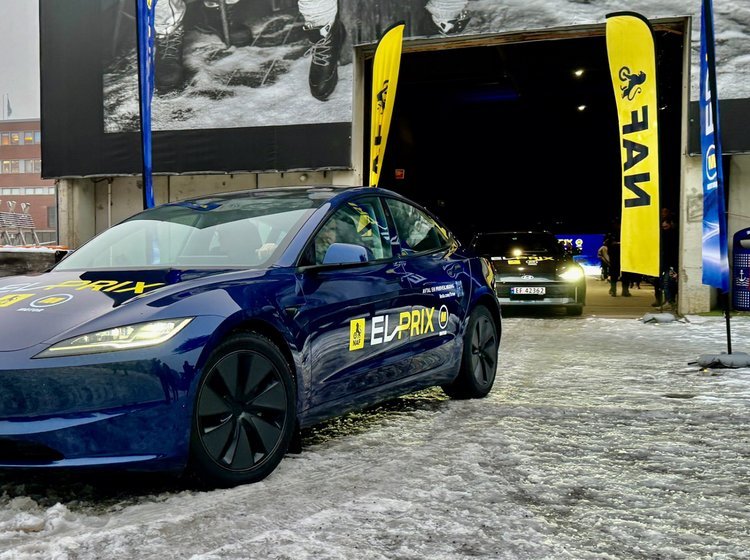 Test af elbiler i Norge. Tesla kører forrest. 