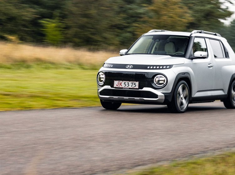 Hyundai Inster kørende