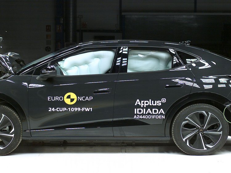 Crashtest af Cupra Tavascan