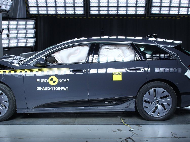 Crashtest af Audi A6