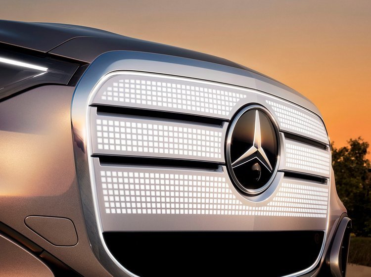Grill'en på Mercedes-Benz GLC