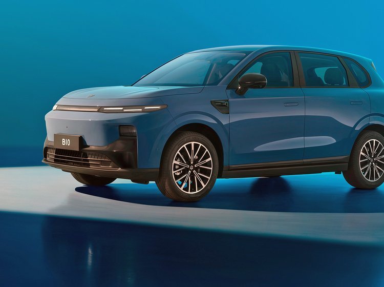 Blå Leapmotor B10.
