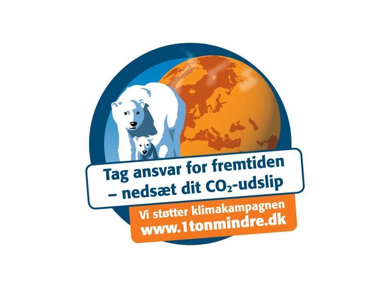 FDM støtte kampagnen 1 ton mindre, der skal få danskere til at fokusere på CO2 forbruget.