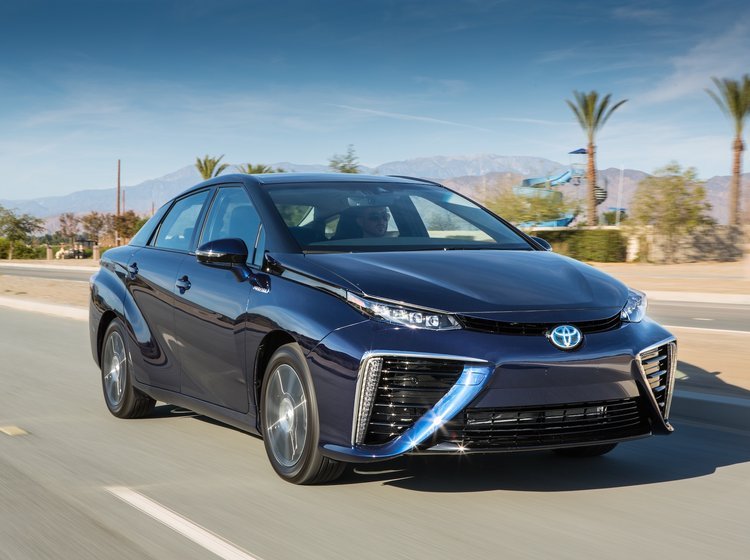 Brintbilen Toyota Mirai.