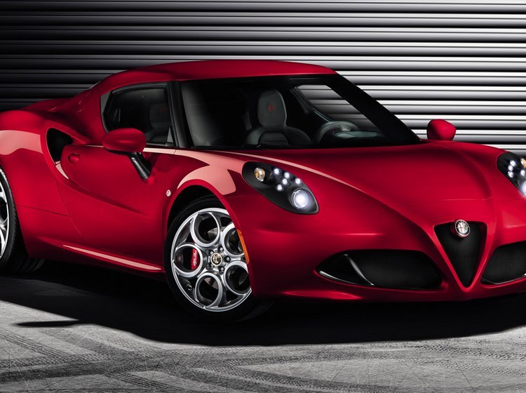 Alfa Romeo 4C i produktionsudgaven.
