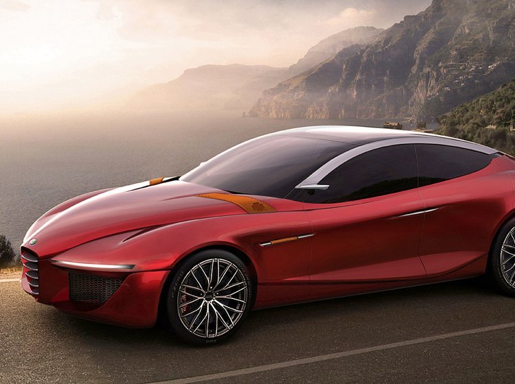 Gloria er skabt af European Design Institute, men i samarbejde med Alfa Romeo Style.