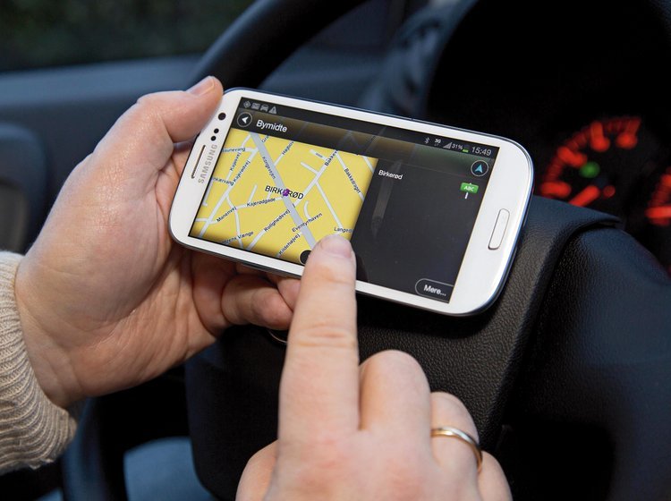 FDM tester GPS til smartphones.