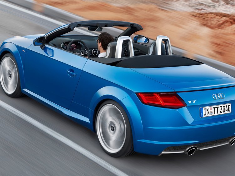 Audi TT cabriolet.