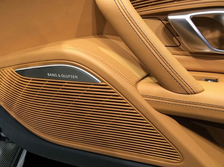 B&O-højttaler i den nye Audi R8.
