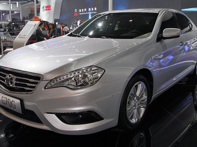 Saab 9-5 er ikke til at kende som BAIC C70G. 