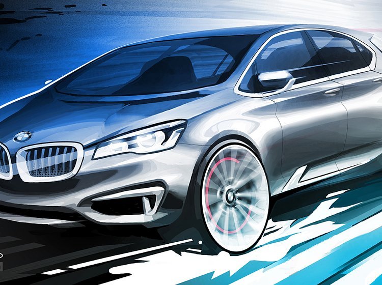 BMWs banebrydende konceptbil, Active Tourer.