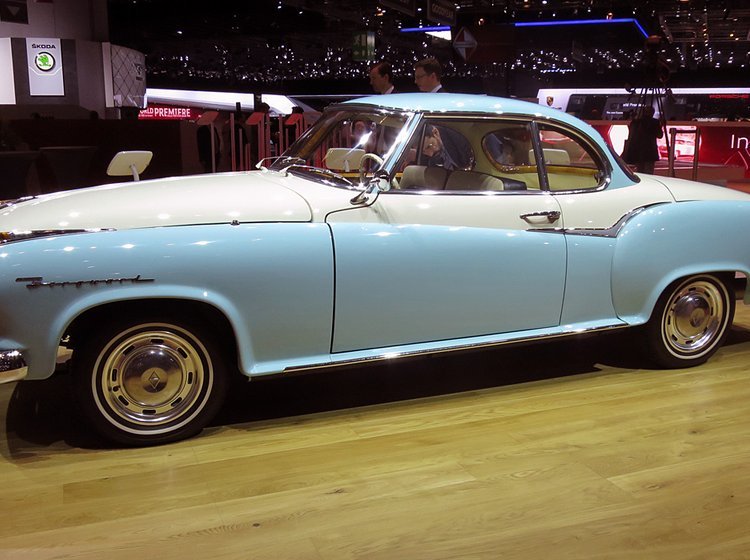 Borgward viste som appetitvækker denne Isabella TS Coupé fra 1959.