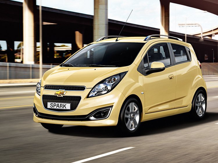 Chevrolet Spark i 2013-udgaven.