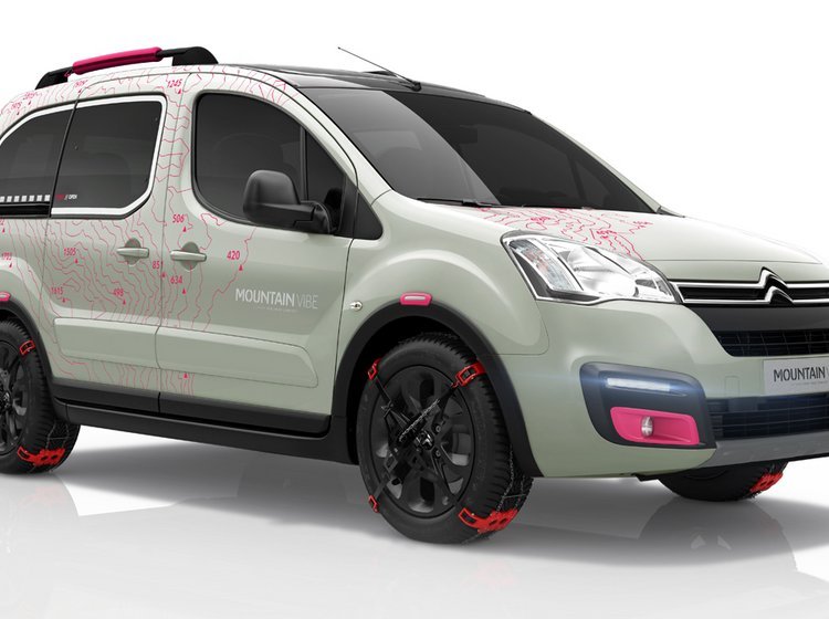 Berlingo i form af Mountain Vibe Concept.