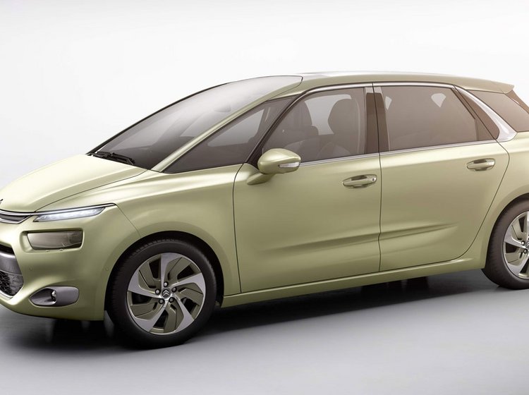 Konceptbilen Technospace er reelt den kommende Citroën C4 Picasso.