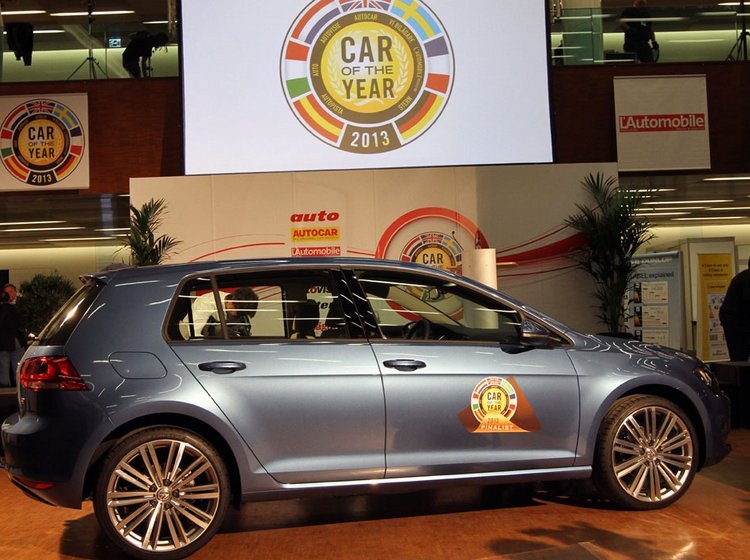 VW Golf er "Car of the Year 2013".
