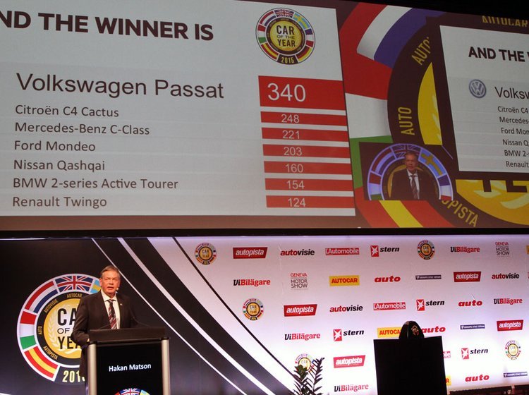 Vinderen af Car of the Year blev annonceret i Geneve op til åbningen af den store biludstilling.