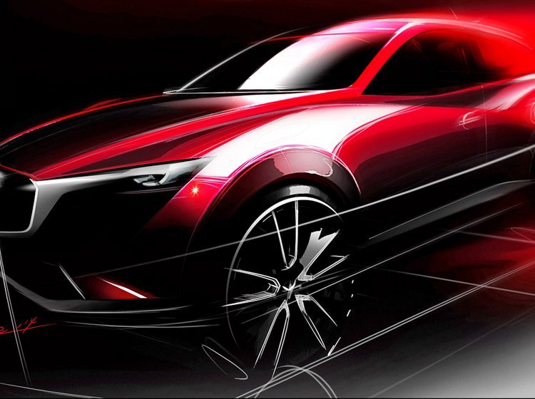 Tegning: Mazda